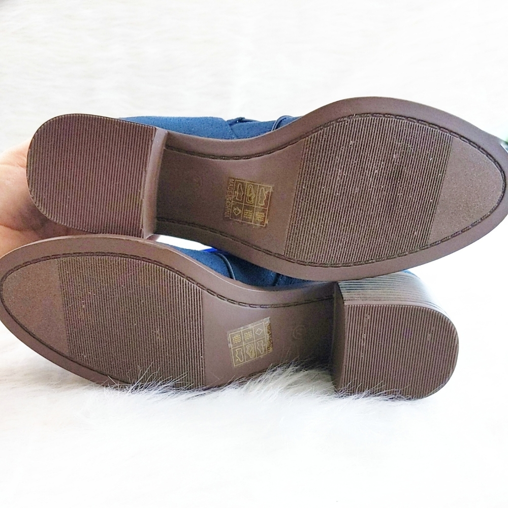Journee Collection Cyan ankle booties sz 7.5 - Picture 7 of 8